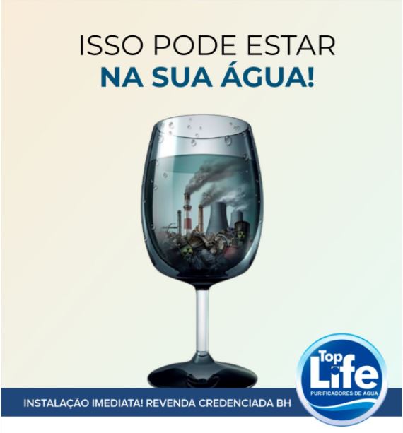agua com impurezas
